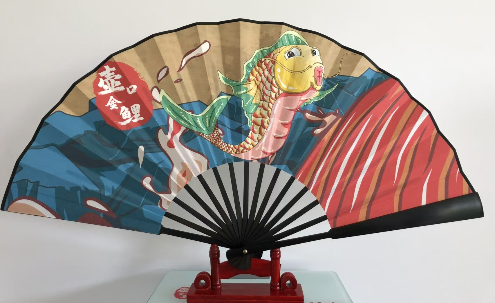 Painted fan